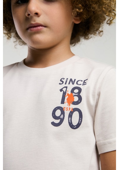 U.s. Polo Assn. 2054 %100 Pamuk Cepli Erkek Çocuk Şort Pijama Takım Taş