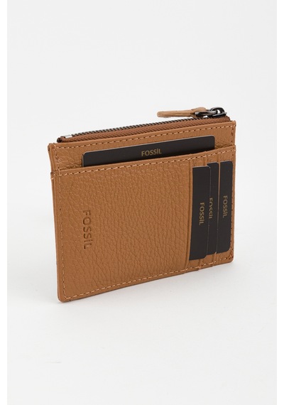 Fossil %100 Hakiki Deri El Portföyü Kartlık Camel Camel