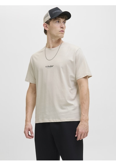 Jack & Jones Erkek Minimal Baskili Tisört - Soho - 12278787 Çok Renkli