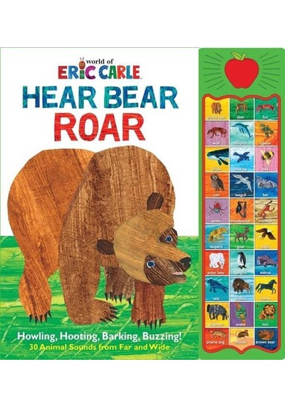 World Of Eric Carle: Hear Bear Roar Sound Book Ciltli Pı Kids