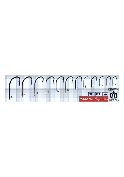 Crown Brand 90327N Serisi Nikel Olta Iğnesi 100 Lü Paket
