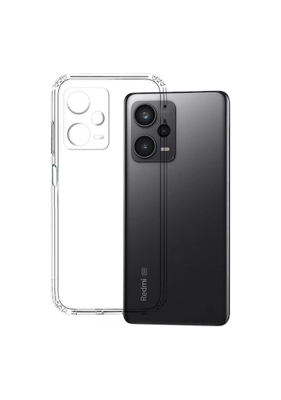 Xiaomi Redmi Note 12 Pro 5g Kılıf Kamera Korumalı Silikon Rubber Arka Kapak Şeffaf
