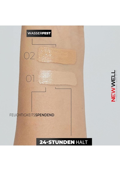 Naturel Finish Fondöten 01 Çok Renkli