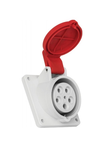 Mete Enerji T12757V 5x16A 3P+N+E 6H Ip44 Makina Prizi Vida Bağlan
