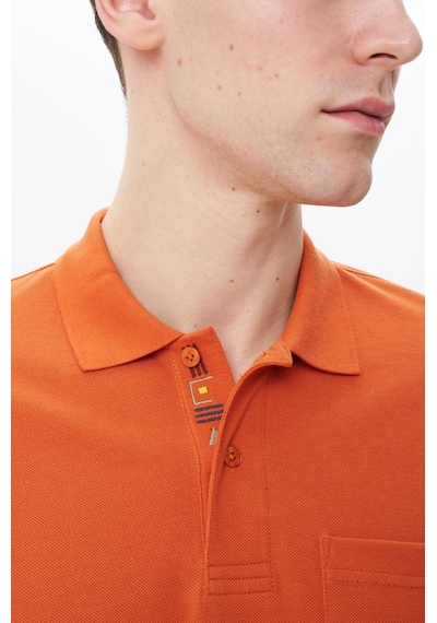 AR-MA Arma Erkek Regular Fit Basic % 100 Pamuk Pike Cepli Polo Yaka Tişört Y29374355502 Pembe