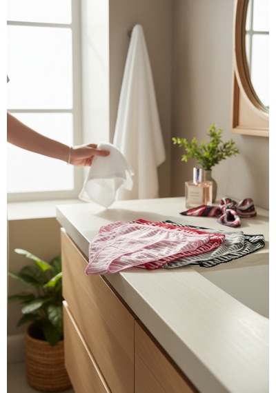 Papatay 7423 Kadın Standart Normal Bel Yumuşak Kumaşlı Hava Alabilen Çizgi Desenli 4'lü Paket Bikini Külot Çok Renkli Çok Renkli Papatay 7423 Kadın Standart Normal Bel Yumuşak Kumaşlı Hava Alabilen Çizgi Desenli 4'lü Paket Bikini Külot Çok Renkli Çok Renkli
