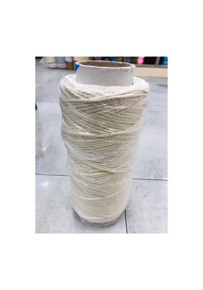 3 Burgulu Krem Makrome Halat Ip 5 Mm 1 Kg