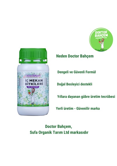 Doktor Bahçem İç Mekan Özel Bitki Besini & Vitamin 500 Ml