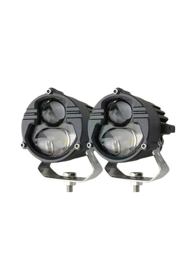 Space Space Offroad Sis Lambası 6.8x6.8x7cm Sarı Beyaz 25w+25w 12-60v Set / Lass388 O A406882024