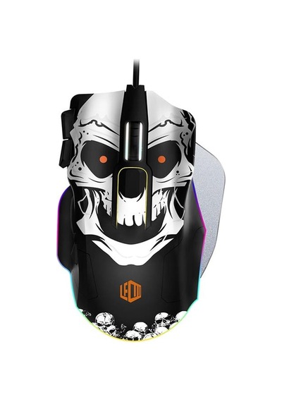 Lecoo, Mg1102 8200 Dpı 10 Makro Tuşlu Kablolu Rgb Ledli Gaming Mouse + Mousepad