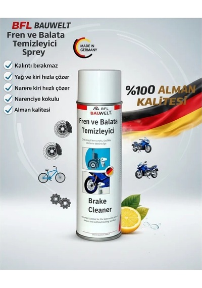 Bauwelt 12'li Fren Ve Balata Temizleyici 500ml Made İn Germany