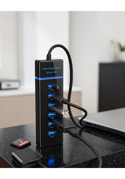 Usb 3.0 Çoklayıcı 7 Port Uczzokm307-2