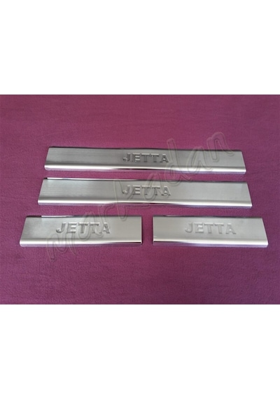 Woc Chrome Vw Jetta Krom Kapı Eşiği 2011 Sonrası 4 Parça Paslanma N11.14