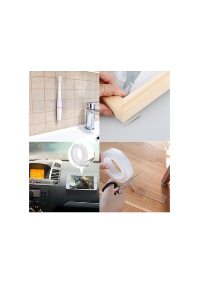 Çift Taraflı Nano Bant Kuvvetli Silikon Jel Yapıştırıcı - 37577162