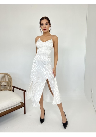 Moderie Butik 6861 Elbise-atlanta Altın