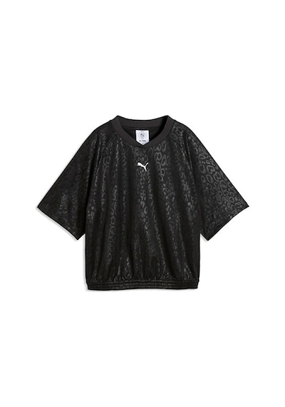 Puma Puma Sport Anımal Jersey Kadın Günlük Tişört 69400601 Siyah