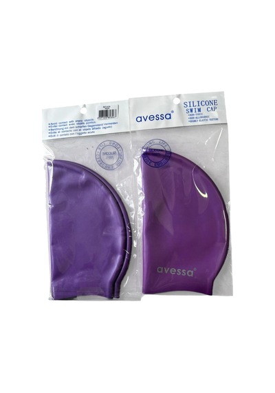 Avessa Slicone Swim Cap Sc309 Mor Çok Renkli