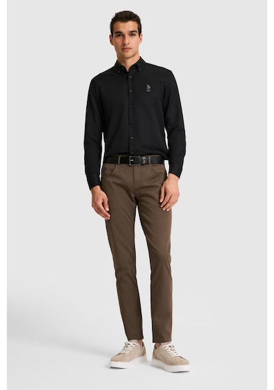 U.s. Polo Assn. Erkek Vizon Pantolon Kanvas-chino 50326128-vr052