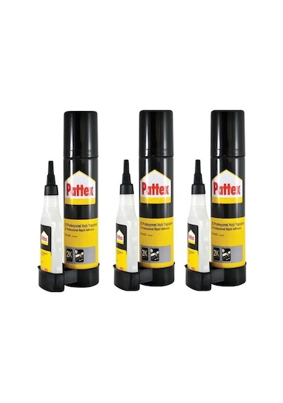 Pattex 2 K Hızlı Yap. 200+35ml 3 Adet