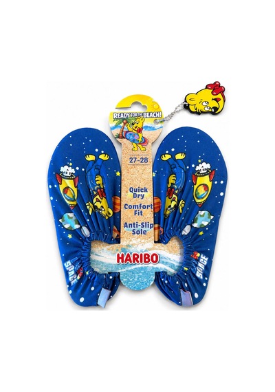 Haribo Lisanslı Uzay Temalı Geçmeli Erkek Deniz Ayakkabısı Lacivert
