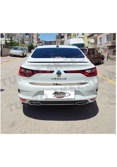 Renault Megane 4 Krom Egzoz Çerçevesi Orta Çıta 2021 ve Sonrası Renault Megane 4 Krom Egzoz Çerçevesi Orta Çıta 2021 ve Sonrası