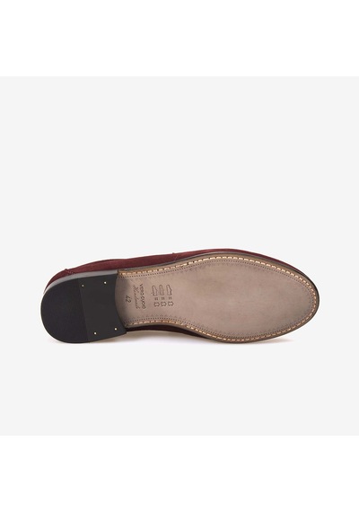 Mocassini Gold Erkek Loafer 65936 Bordo