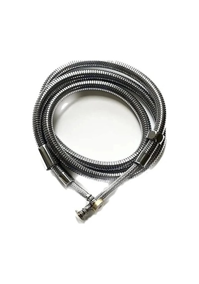 Gusto Full Çelik Örgülü Duş Spirali 1.50 Mt Gri