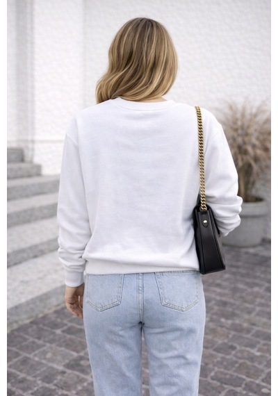 Cloudymood Unisex Kadın Oversize Sweatshirt Basic Bisiklet Yaka Uzun Kollu Günlük Rahat Sweat Beyaz - 843911129 Beyaz Cloudymood Unisex Kadın Oversize Sweatshirt Basic Bisiklet Yaka Uzun Kollu Günlük Rahat Sweat Beyaz - 843911129 Beyaz