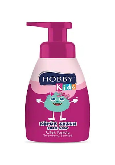 Hobby Kids Köpük Sabun Çilek Kokulu 200 ML x 3