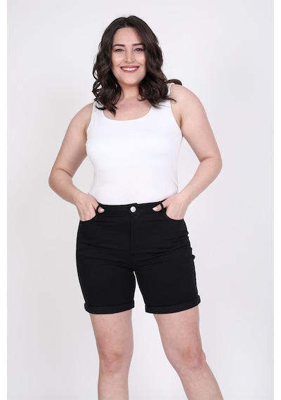 Myline Paçası Katlı Şort (532247559)