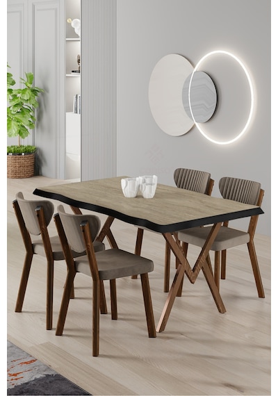 Canisa Akort Serisi Mdf Sabit 80x130 Traverten Mutfak Masa Takımı 4 Cappucino Sandalye Traverten Masa Cappucino Masa Canisa Akort Serisi Mdf Sabit 80x130 Traverten Mutfak Masa Takımı 4 Cappucino Sandalye Traverten Masa Cappucino Masa