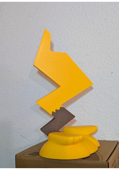 Pikachu Tarzı Kulaklık Standı 3d Baskı Anime Figürlü Masaüstü Kulaklık Askısı