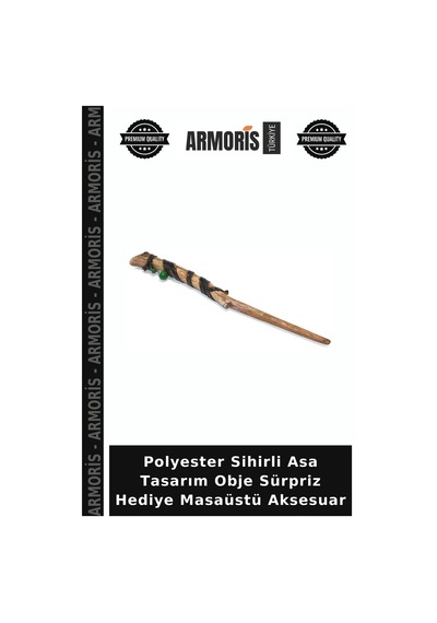 Polyester Sihirli Asa Tasarım Obje Sürpriz Hediye Masaüstü Aksesuar