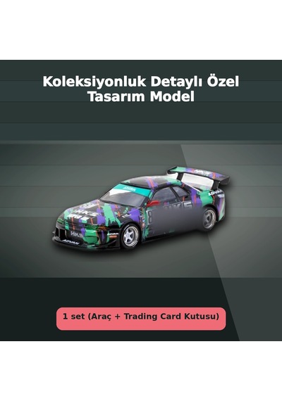Jon Sibal Tasarımı 1/64 Ölçekli Nissan Skyline R32 Widebody Hks Setli Model Araba - Eco Lounge