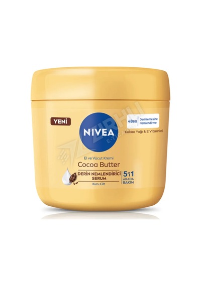 3 Adet Nivea Kavanoz Cocoa Butter El Ve Vücut 400ml