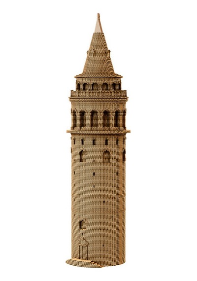 Cartonic 3d Puzzle - Galata Tower