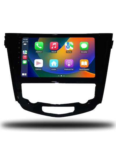 Enva Nissan X-trail Android Carplay Multimedya 2014-2021 Dijital Klima 6gb Ram + 128gb Hafıza + 8 Çekirdek
