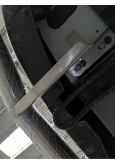 Custom 2014-2023 Tekli Düz Bükümlü Arka 60 - Guard Straıght C