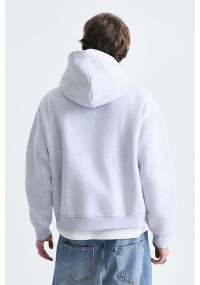 Vamos Boxy Fit Yama Detaylı Sweatshirt Çok Renkli