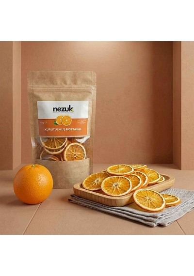 Nezuk Güneş Enerjisi İle Kurutulmuş Doğal Portakal 100 G