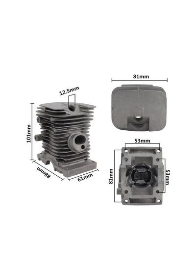 Motorlu Testere Silindir Piston Set Stıhl Ms170-ms017 37 Mm