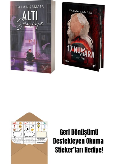 Altı Saniye + 17 Numara - Katliam Ciltli + Okuma Sticker'ları