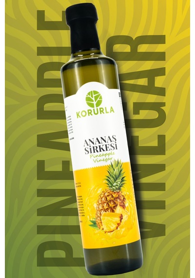 Ananas Sirkesi Doğal Fermantasyon Pineapple Vinegar 500 Ml