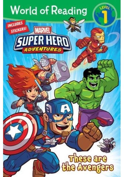World Of Reading Marvel Super Hero Adventures: These Are The Avengers (Level 1) 9781368023535