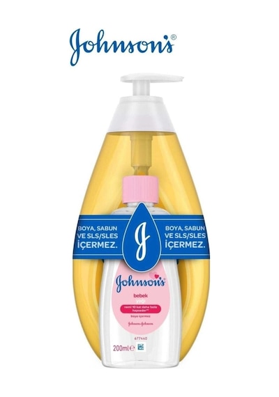 Johnsons Baby Bebek Şampuanı Klasik 750ml+bebek Yağı 200ml 2 Li Set