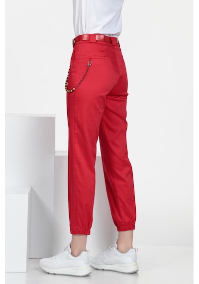 Jogger Pantolon Kırmızı