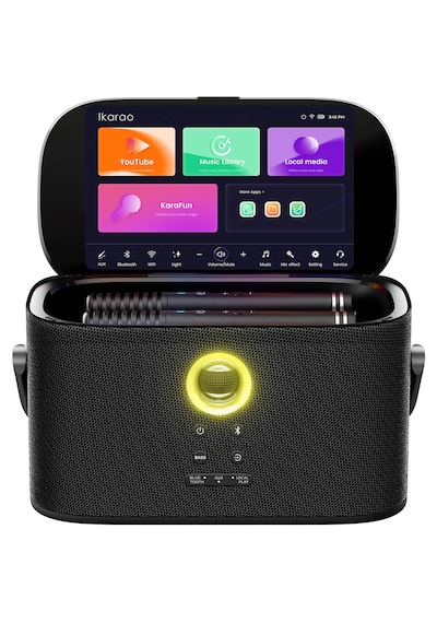 Ikarao Partybox Shell S1 280 W Karaoke Seti + Mikrofon Standlı