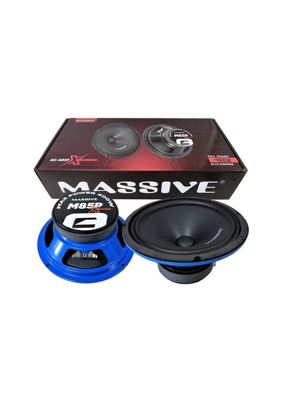 Massive M85px Seri 20 Cm 400w 150 Rms Midrange Mavi Kasa