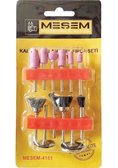 Meşem Kalıpcı Mini Taşlama ve Zımparalama Gravür Seti 12 Parça