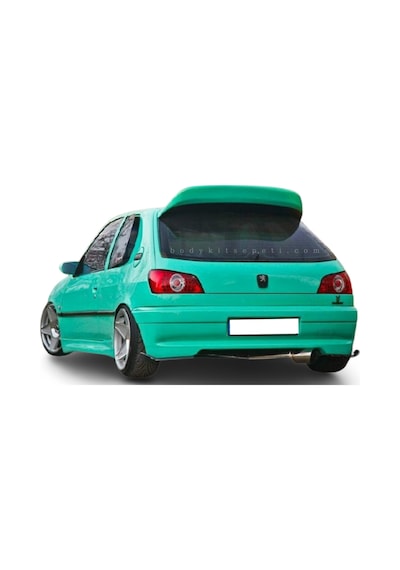 Peugeot 306 1996-2001 Spoon Spoiler-fiber-astarlı-boyasız